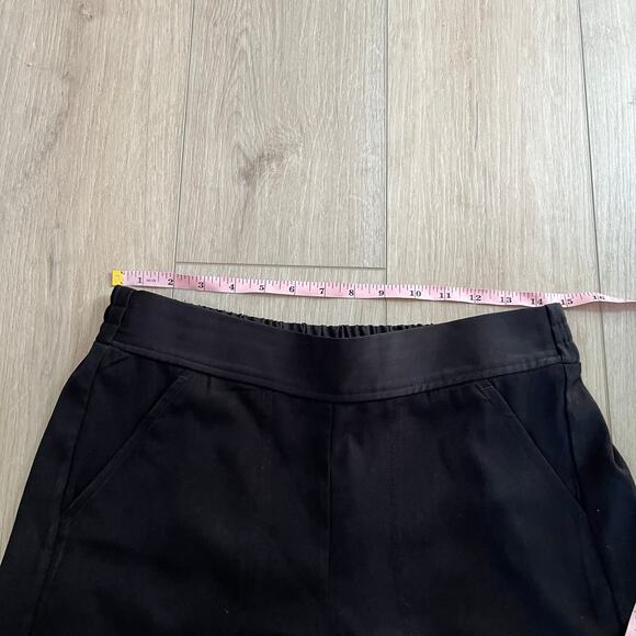 Max Studio Women’s Black High Rise Pull On Short Sz M - Picture 6 of 8